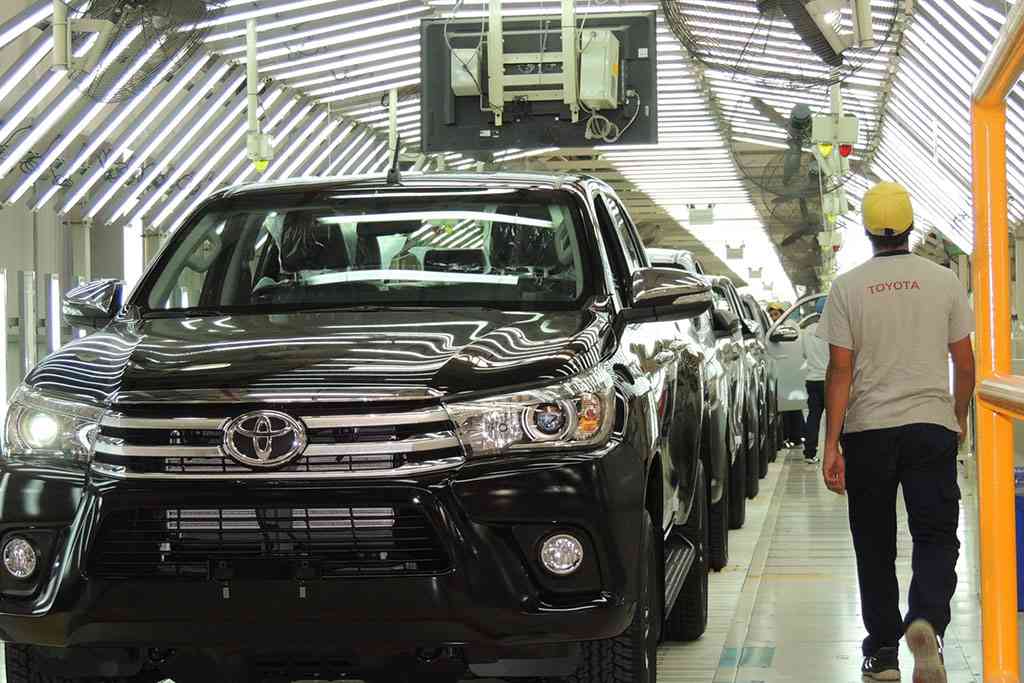 Toyota Argentina aumenta un 14% la producción de su planta en Zárate