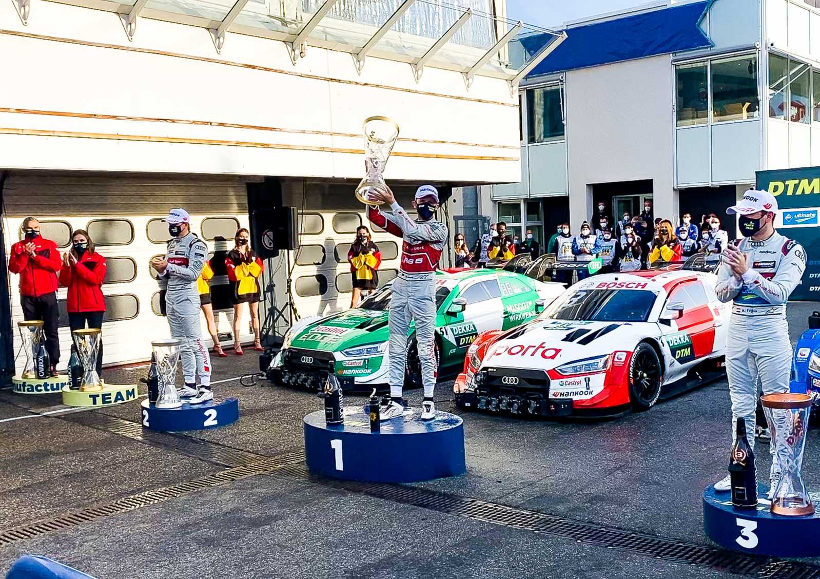 Audi triunfa en el DTM: René Rast se consagra campeón de la temporada