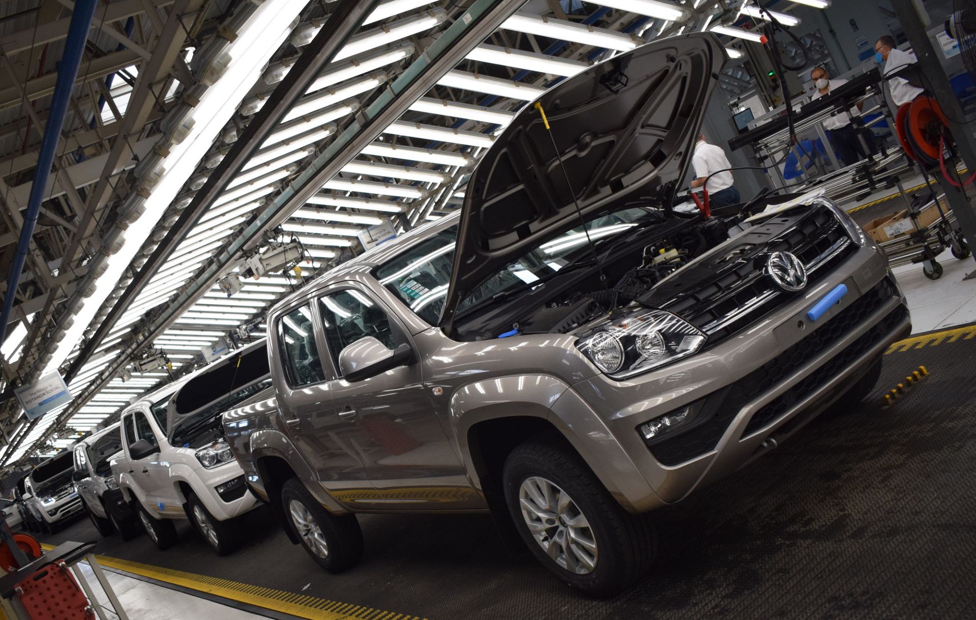 La producción de la pick up Amarok de Volkswagen alcanzó un nuevo record